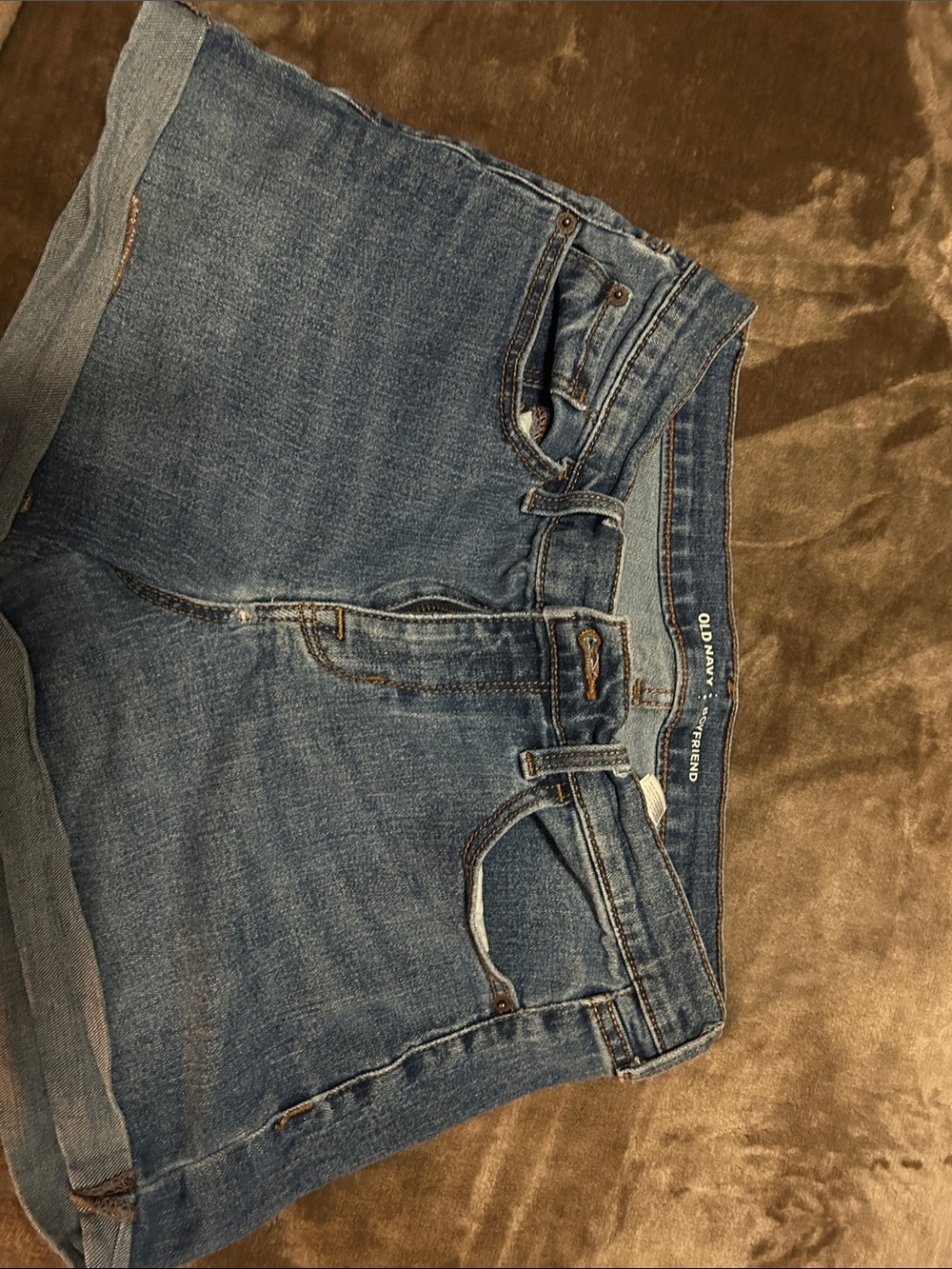 Old Navy Washed Blue Women's Denim Shorts